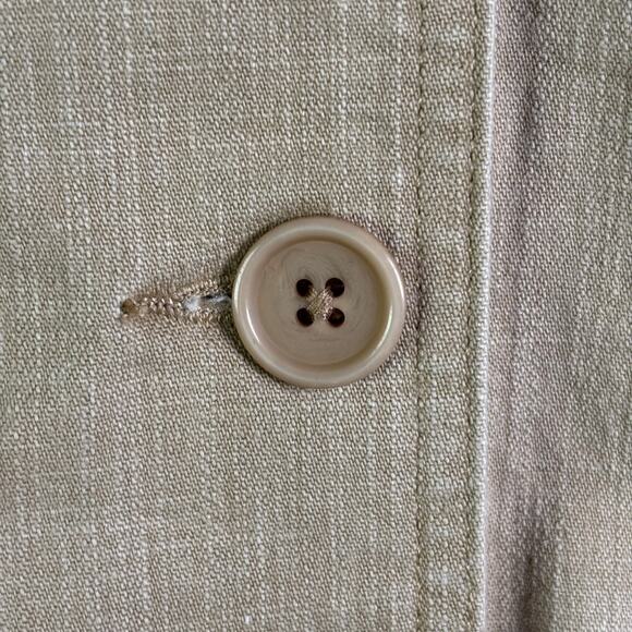 ANN TAYLOR Tan Suit Jacket Womens Size 4 - Picture 10 of 10